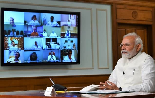 PM Modi discussion on further action regarding the COVID-19 fight