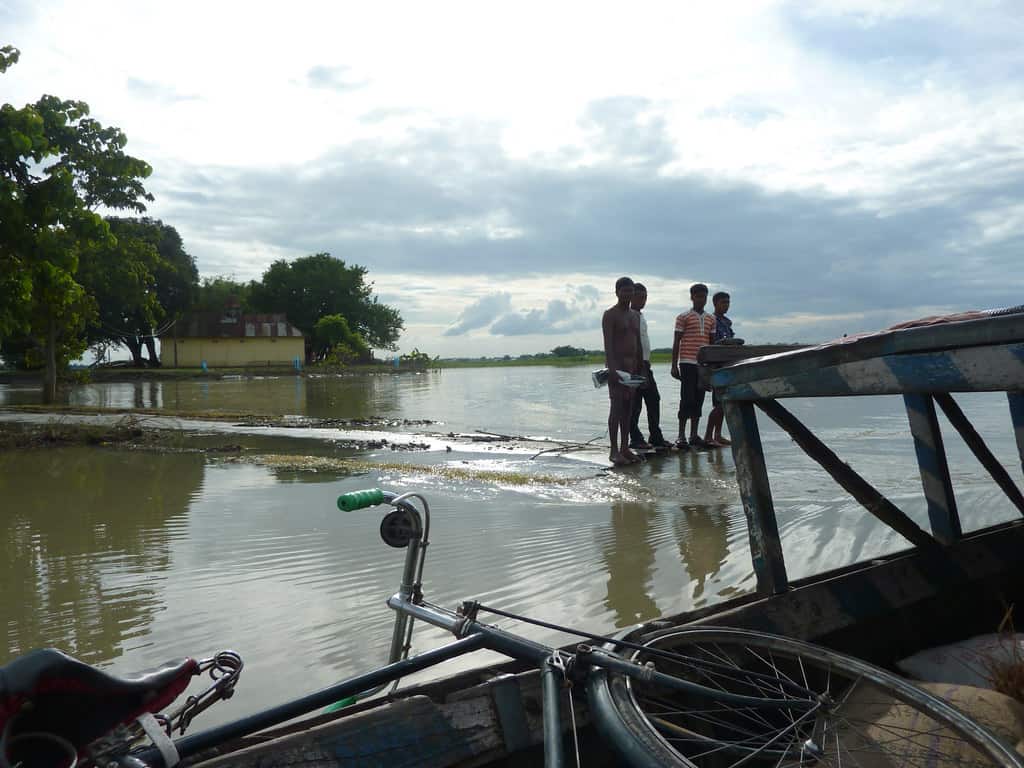 Assam and Bihar Floods Create Havoc and Destroy Agricultural Lands 