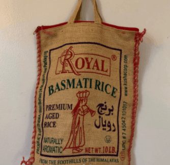 Tote Bag From Basmati Sack Goes Viral